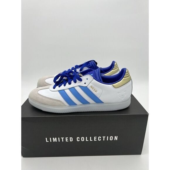 adidas Lionel Messi x Samba Indoor 'Spark Gen10s' ID3550 Mens 9.5 Women’s 10.5 - Picture 1 of 8